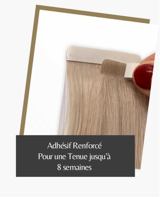 Extensions Cheveux Tape In - Naturels Remy - 49/60 Cm - Lot 10 à 40 Bandes - Neuf Avec étiquettes